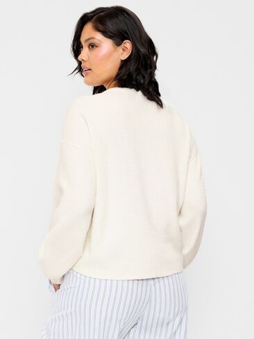 Old Navy Long-Sleeve Crew-Neck Henley T-Shirt - Sea Salt in Kuwait