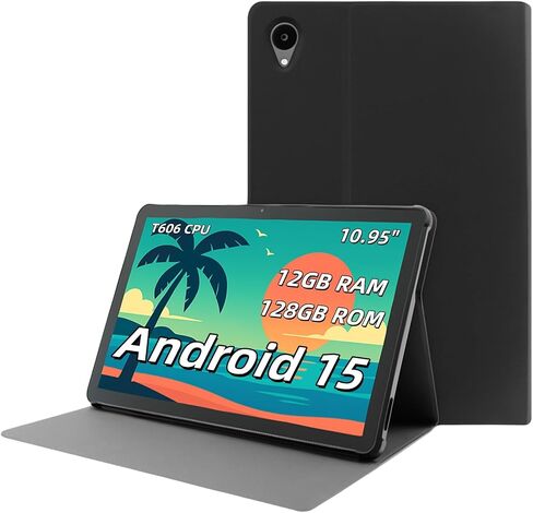 8.7 inch Tablet, Android 15 Tablet with RK3562, 8GB RAM 64GB ROM, 1340x800 in-Cell Display, Dual Cameras, 5G WiFi, Bluetooth 5.0, GPS, GMS L1 Certified Android Tablets for Adults in Kuwait