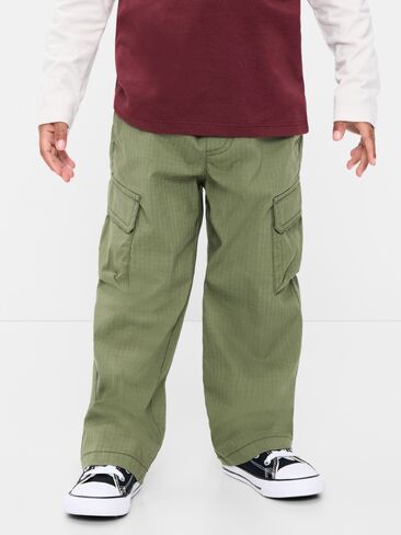Old Navy Baggy Cargo Ripstop Pants for Toddler Boys - Alpine Tundra in Kuwait