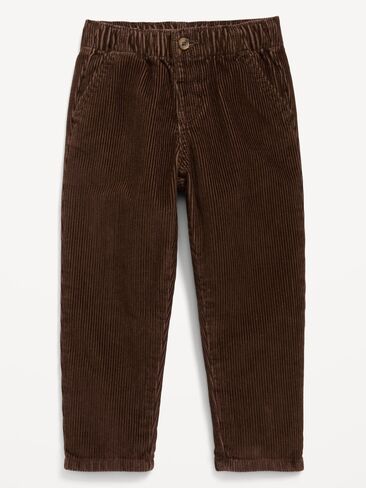 Old Navy Tapered Pull-On Corduroy Pants for Toddler Boys - Espresso in Kuwait