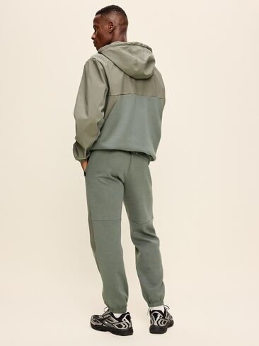 Old Navy Dynamic Fleece Mixed Media Joggers - Loden in Kuwait