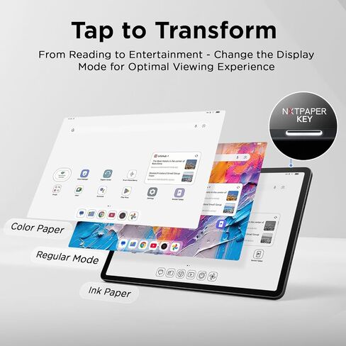 TCL NXTPAPER 11 Plus Android Tablet, 11.5" 2.2K 120Hz Display, 8+256GB in Saudi Arabia