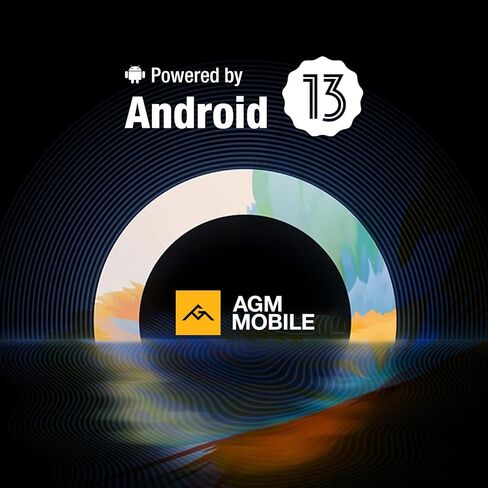 AGM PAD P1 Rugged Android Tablet with Case, 10.36-inch 120Hz FHD 2K Display, Waterproof & Drop-Proof & Dustproof, MTK G99, Android 13.0, Dual Box Stereo Speakers, 7000mAh, 4GB+128GB[TF 2TB], GPS, WiFi in Kuwait