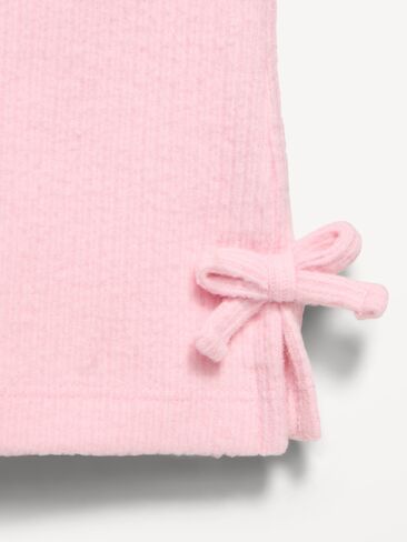 Old Navy Cozy Ribbed Wide-Leg Pants for Toddler Girls - Blush On You in Kuwait
