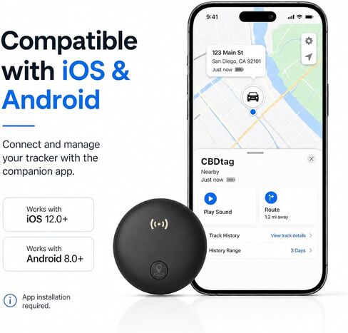 GPS Tracker for Vehicle, Undetectable Car Tracker for Android & iOS in Saudi Arabia