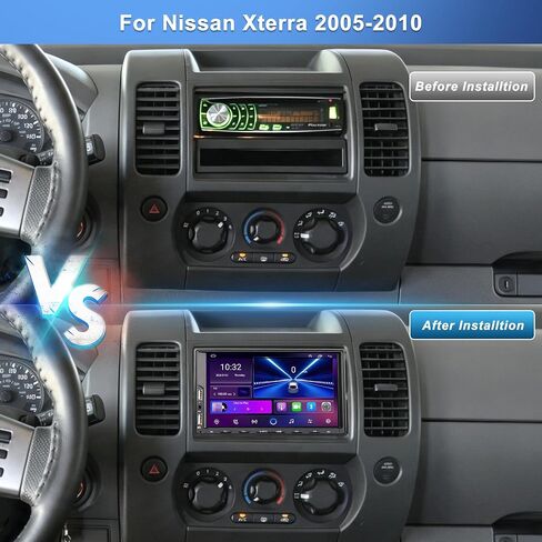 Car Stereo Radio for Nissan Xterra 2005 2006 2007 2008 2009 2010 CarPlay in Kuwait