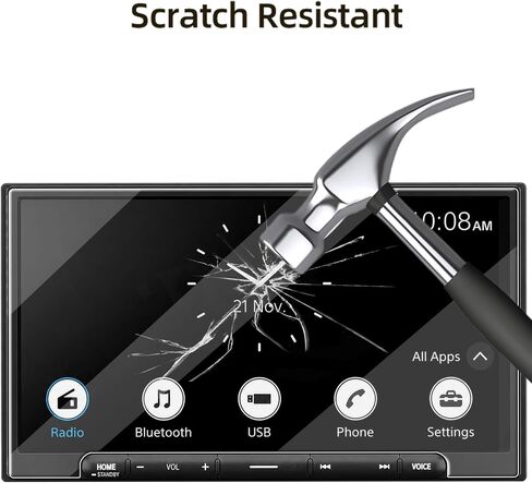 Screen Protector for Sony XAV-AX6000/XAV-AX4000, 1-Pack Anti-Glare Matte Film, Easy Installation, Bubble-Free, Touch Sensitive in Kuwait