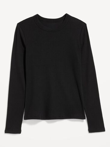 Old Navy Snug Long-Sleeve T-Shirt - Black Jack in Kuwait