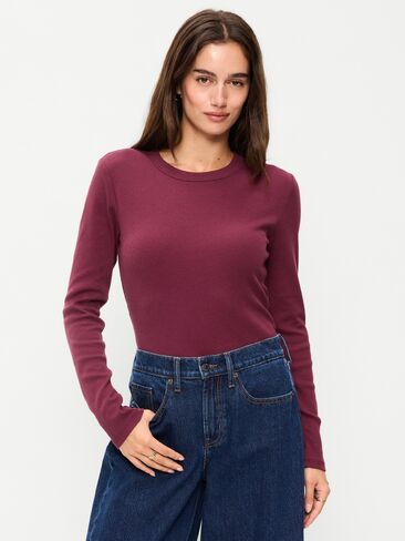 Old Navy Snug Long-Sleeve T-Shirt - Reddy Or Not in Kuwait