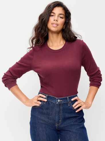Old Navy Snug Long-Sleeve T-Shirt - Reddy Or Not in Kuwait
