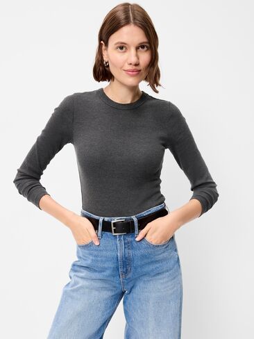 Old Navy Snug Long-Sleeve Crew-Neck T-Shirt - Panther in Kuwait