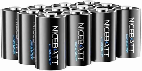 NICEBATT Cr2 3v Lithium Battery, High-Performance for Nest Temperature Sensor, Golf Range Finder, Smart Switch Button Pusher, Instax Square SQ1/SQ6/SQ40 in Kuwait