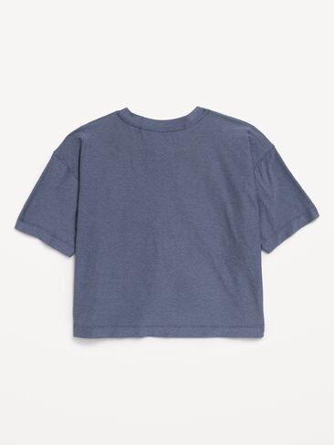 Old Navy CloudMotion Short-Sleeve Boxy T-Shirt for Girls - Swept Away in Kuwait