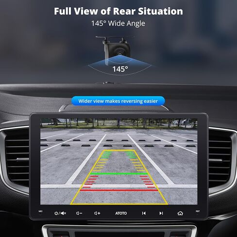 ATOTOZONE AC-RCR04W 1080P Rearview Recording Camera,HDR,145° Wide Angle, LRV, IP67 Waterproof, BLC, for S8 UN/MS/PN (S8L/GEN4/ PN Only for Live Rear View and Reverse View, Not for Recording) in Kuwait