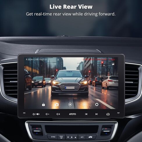 ATOTOZONE AC-RCR04W 1080P Rearview Recording Camera,HDR,145° Wide Angle, LRV, IP67 Waterproof, BLC, for S8 UN/MS/PN (S8L/GEN4/ PN Only for Live Rear View and Reverse View, Not for Recording) in Kuwait