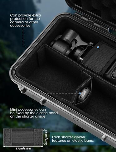 Camera Carrying Case, Waterproof Mini Case for Gopro Hero 13/12/11/10/9 in Saudi Arabia