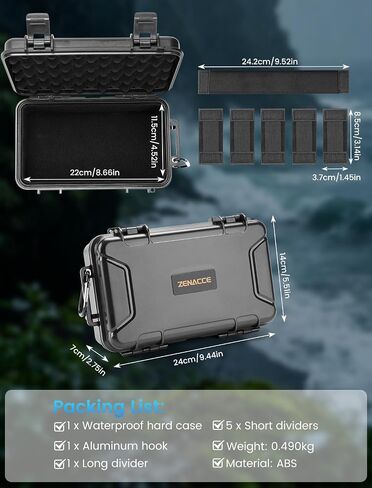 Camera Carrying Case, Waterproof Mini Case for Gopro Hero 13/12/11/10/9 in Saudi Arabia