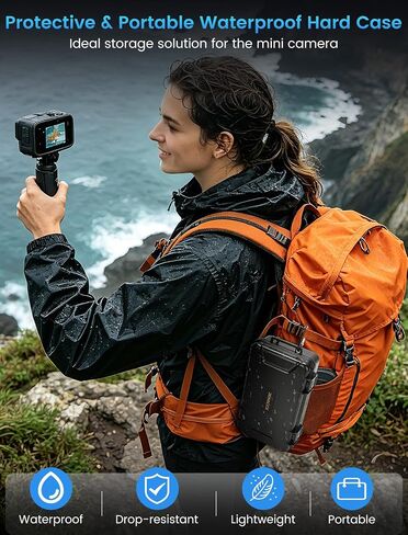 Camera Carrying Case, Waterproof Mini Case for Gopro Hero 13/12/11/10/9 in Saudi Arabia