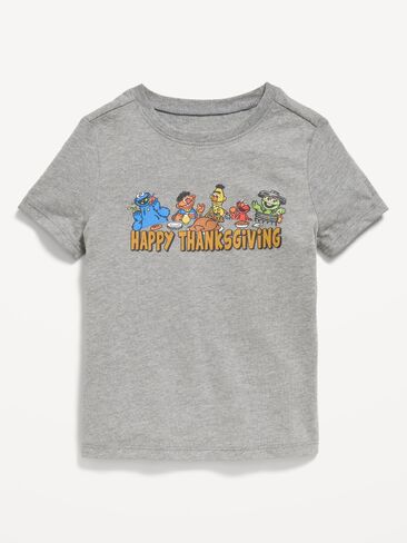 Old Navy Sesame Street™ Unisex Graphic T-Shirt for Toddler - Heather Gray in Kuwait