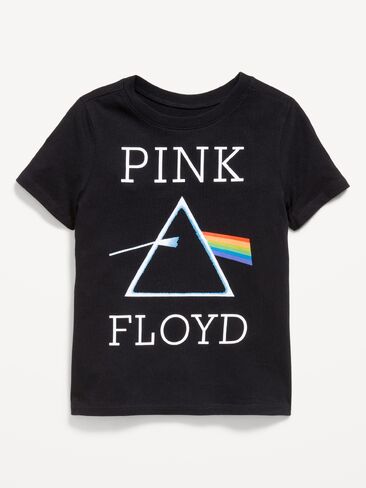 Old Navy Unisex Licensed Graphic T-Shirt for Toddler - Pink Floyd in Kuwait