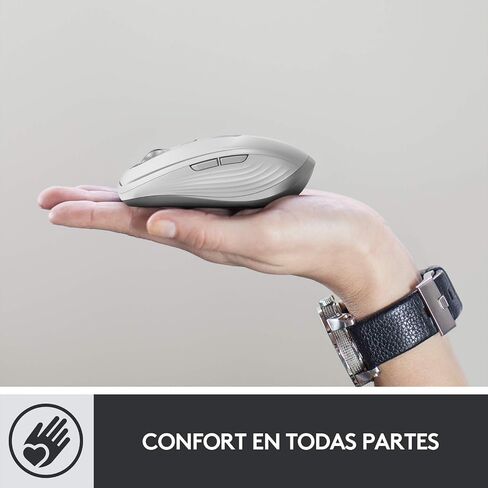 Logitech MX Anywhere 3 Compact Performance Wireless Mouse 4K DPI - Rose in Kuwait