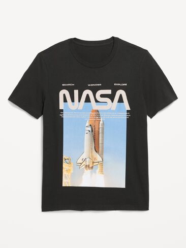 Old Navy NASA Graphic T-Shirt - Black Spark in Kuwait