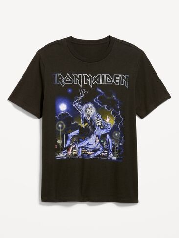 Old Navy Iron Maiden™ T-Shirt - Black Spark in Kuwait