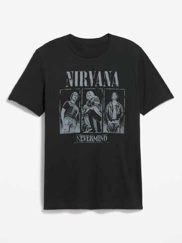 Old Navy Nirvana™ T-Shirt - Black Spark in Kuwait