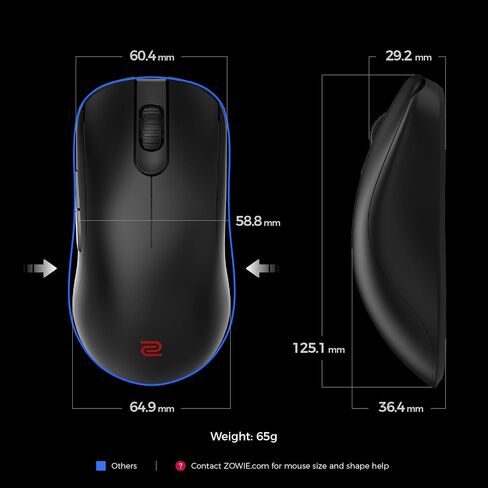 BenQ Zowie FK2-DW 4K Wireless Gaming Mouse for Esports in Kuwait