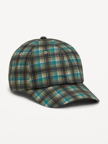 Old Navy Plaid Baseball Hat for Men - Speed Plaid in Kuwait