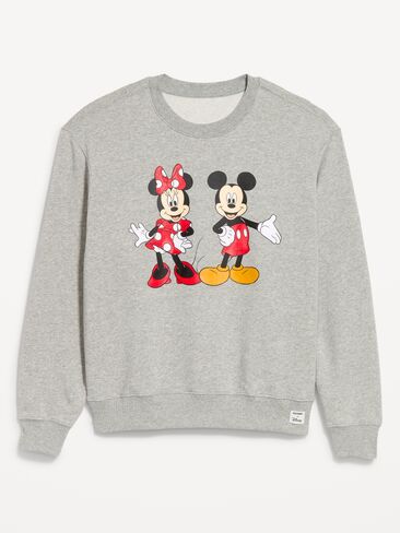 Old Navy Disney© Oversized Graphic Sweatshirt - Heather Gray in Kuwait