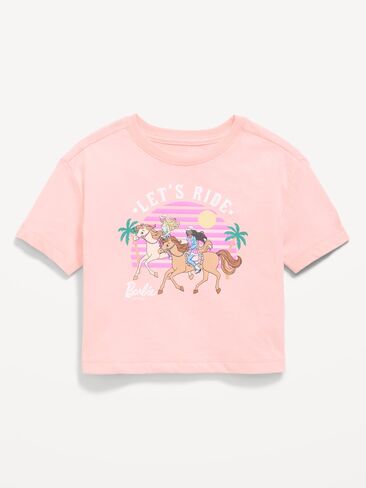 Old Navy Barbie™ Boxy Graphic T-Shirt for Toddler Girls - Barbie in Kuwait