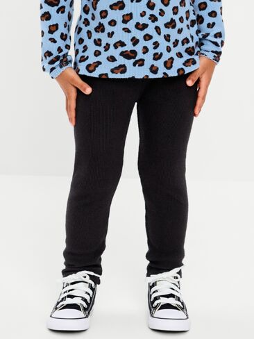 Old Navy Full-Length Leggings for Toddler Girls - Black Jack in Kuwait