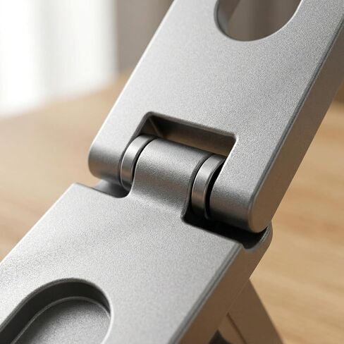 Adjustable Foldable Laptop Stand, Portable Computer and Tablet Holder with Cooling Design, Height Angle Support for Office Use in Kuwait