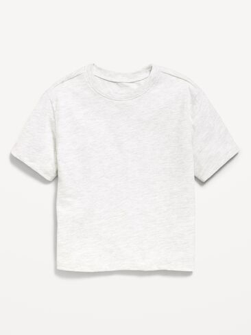 Old Navy Short-Sleeve T-Shirt for Toddler Boys - Light Gray Heather in Kuwait