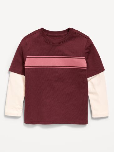 Old Navy 2-in-1 T-Shirt for Toddler Boys - Reddy Or Not in Kuwait