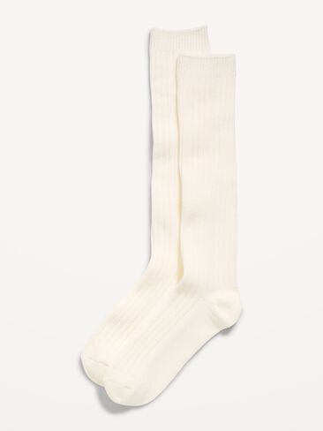 Old Navy Knee-High Boot Socks for Women - Creme De La Creme in Kuwait