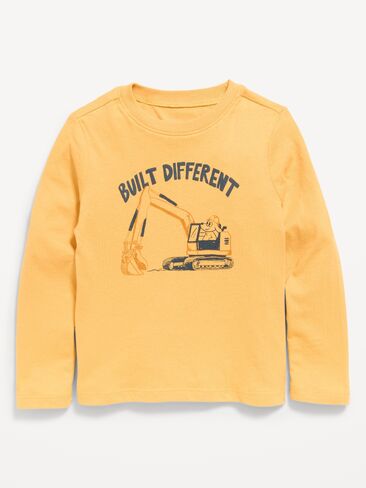 Old Navy Long-Sleeve Graphic T-Shirt for Toddler Boys - Sweet Pollen in Saudi Arabia