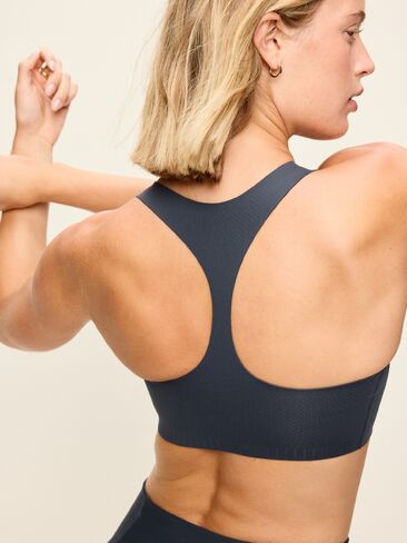 Old Navy PowerSoft Molded Cup Racerback Bra - Dusk Navy in Kuwait