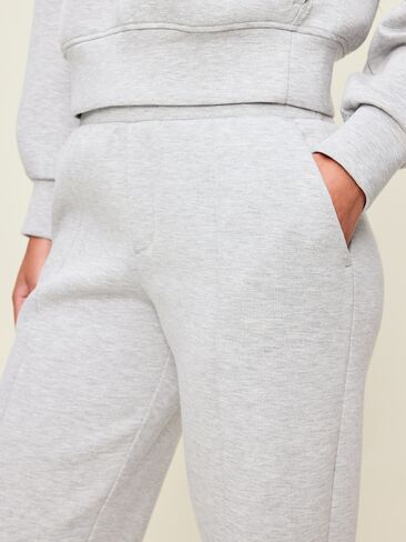 Old Navy High-Waisted Bounce Fleece Trouser Sweatpants - Heather Gray in Kuwait