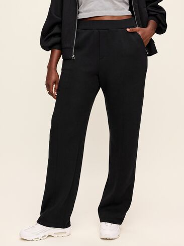 Old Navy High-Waisted Bounce Fleece Trouser Sweatpants - Black Jack in Kuwait