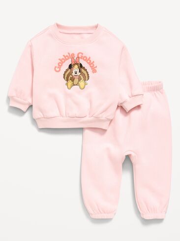 Old Navy Disney© Crew-Neck Sweatshirt and Sweatpants Set for Baby - Minnie Mouse in Kuwait