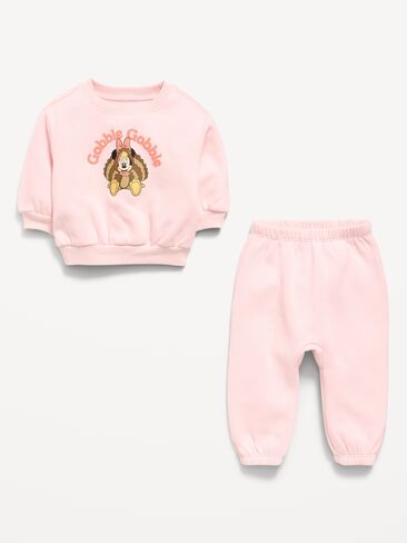 Old Navy Disney© Crew-Neck Sweatshirt and Sweatpants Set for Baby - Minnie Mouse in Kuwait