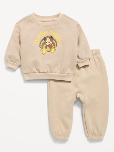 Old Navy Disney© Crew-Neck Sweatshirt and Sweatpants Set for Baby - Mickey Mouse in Kuwait