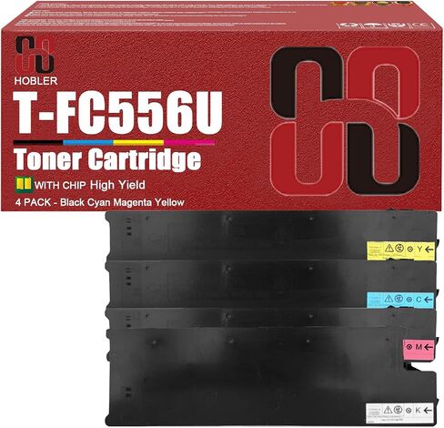 T-FC556U Toner Cartridges Compatible for Toshiba T-FC556U-K T-FC556U-C T-FC556U-M T-FC556U-Y Toner Cartridge Work for E-Studio 5506AC 6506AC 7506AC 6506ACT Copiers in Kuwait