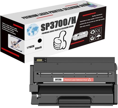SP3700 SP3700H High Yield Replacement Toner Cartridge (with Chip) Compatible for Ricoh Toner Cartridge Work for Ricoh SP3700 SP3700H Printers in Kuwait