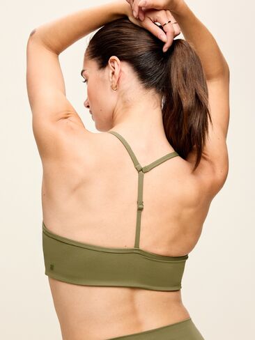Old Navy Light Support StudioSmooth Y-Back Sports Bra - Hearthwood in Kuwait