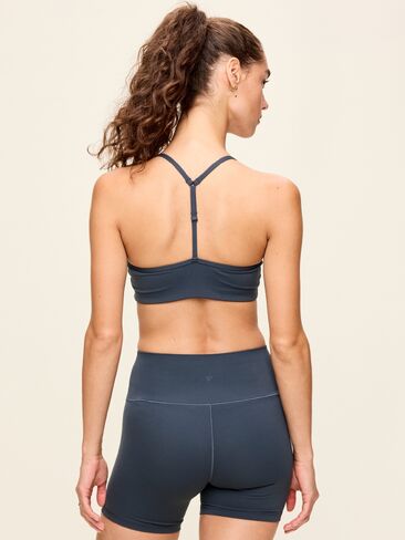 Old Navy Light Support StudioSmooth Y-Back Sports Bra - Dusk Navy in Kuwait