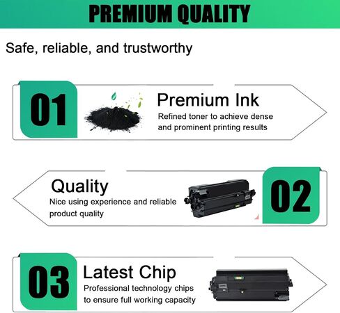 Replacement High Yield Toner Cartridge (with Chip) Compatible for Ricoh SP6430DN Toner Cartridge,Work for Ricoh SP6430 SP6430M SP6420 SP6420M Printers in Kuwait
