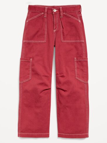 Old Navy Low-Rise Utility Pants for Girls - Manzanita in Kuwait